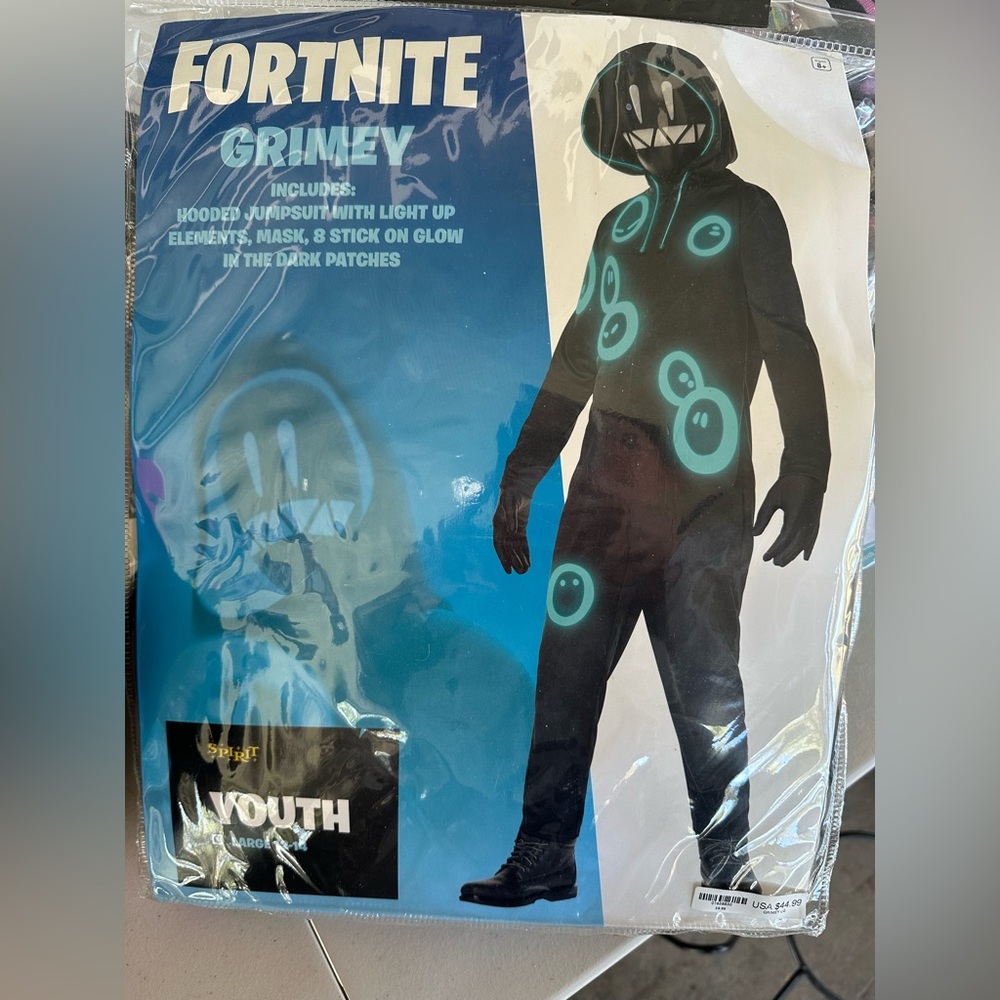 Spirit Black and Blue Kids  Grimey Fortnite